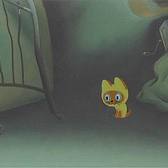 Котенок на чердаке