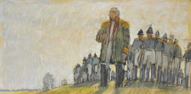 Командный пункт Кутузова. Бородино