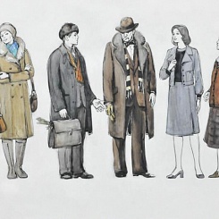 Лукашин, Ипполит, Надя, мама и подруги Нади