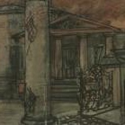 Горящая Москва