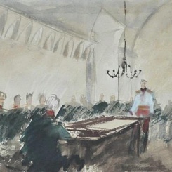 Военный совет у Кутузова